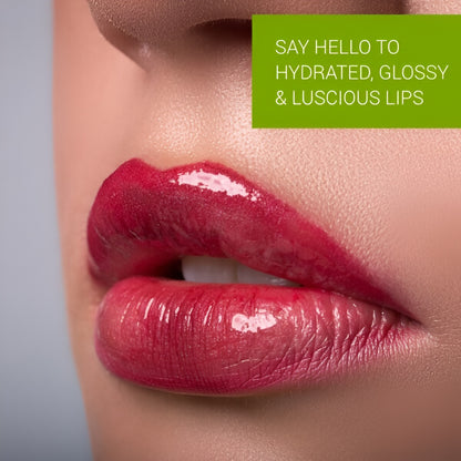 Strawberry Glitter Nourishing Lip Gloss